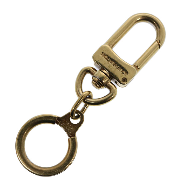 Gold Tone Chaine Anneau Cles Key Ring main image 1